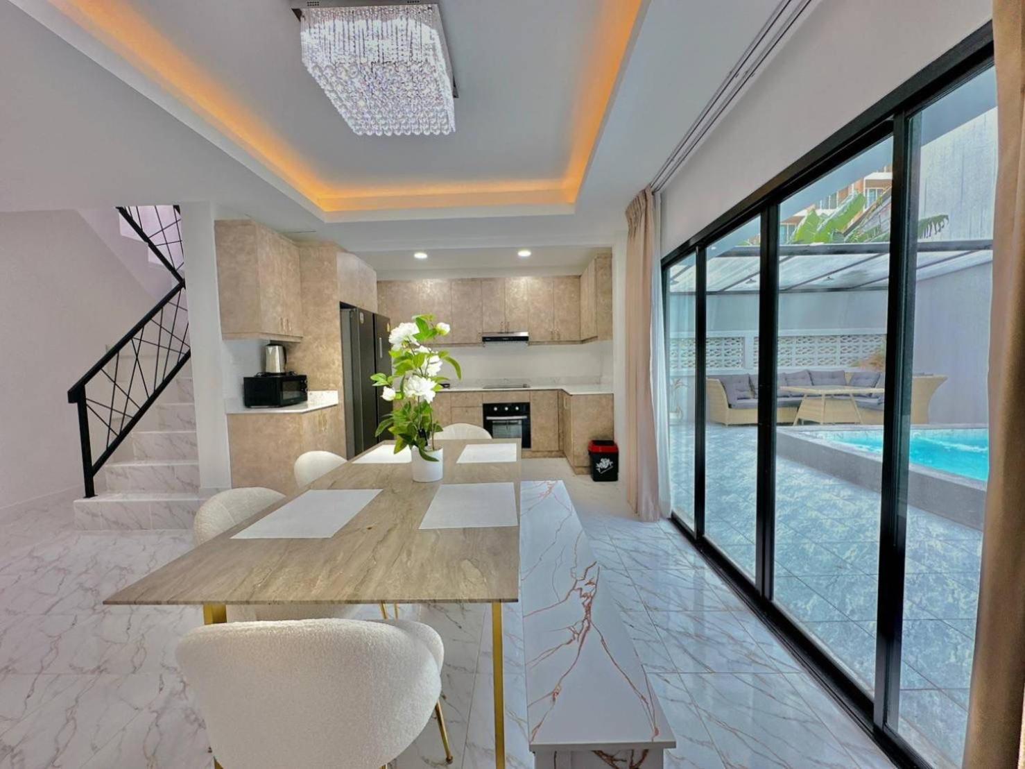4Bedroom Pool Villa Near Walking St Bonk Pattaya Esterno foto